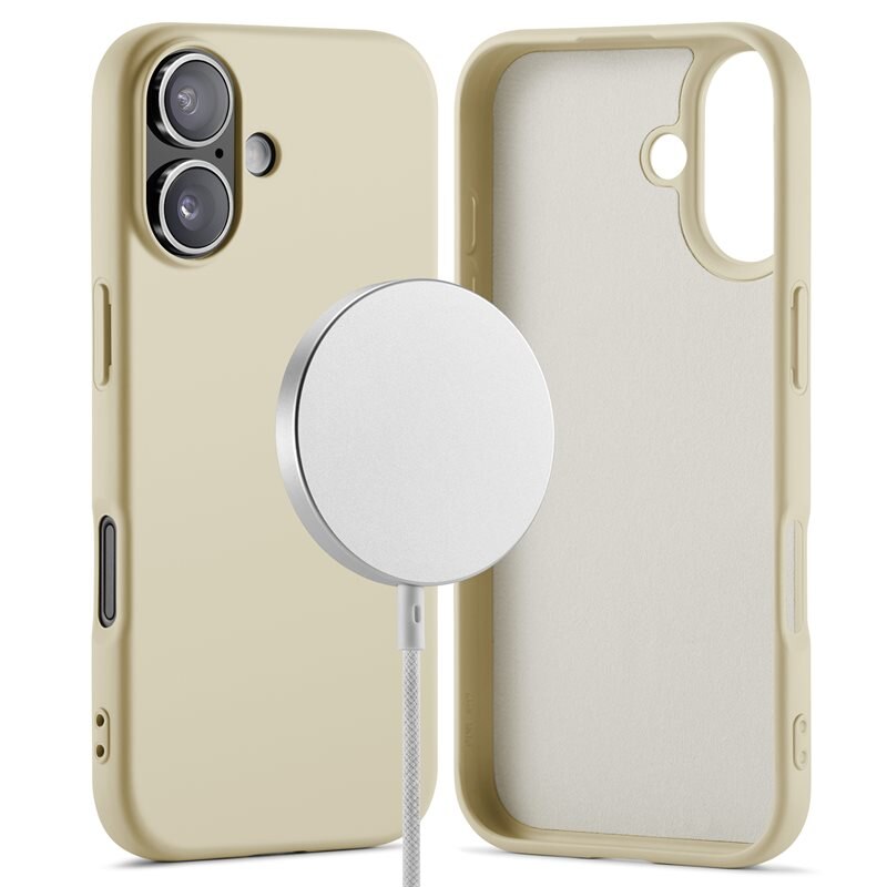 Mobique TPU Skal MagSafe iPhone 17 Beige