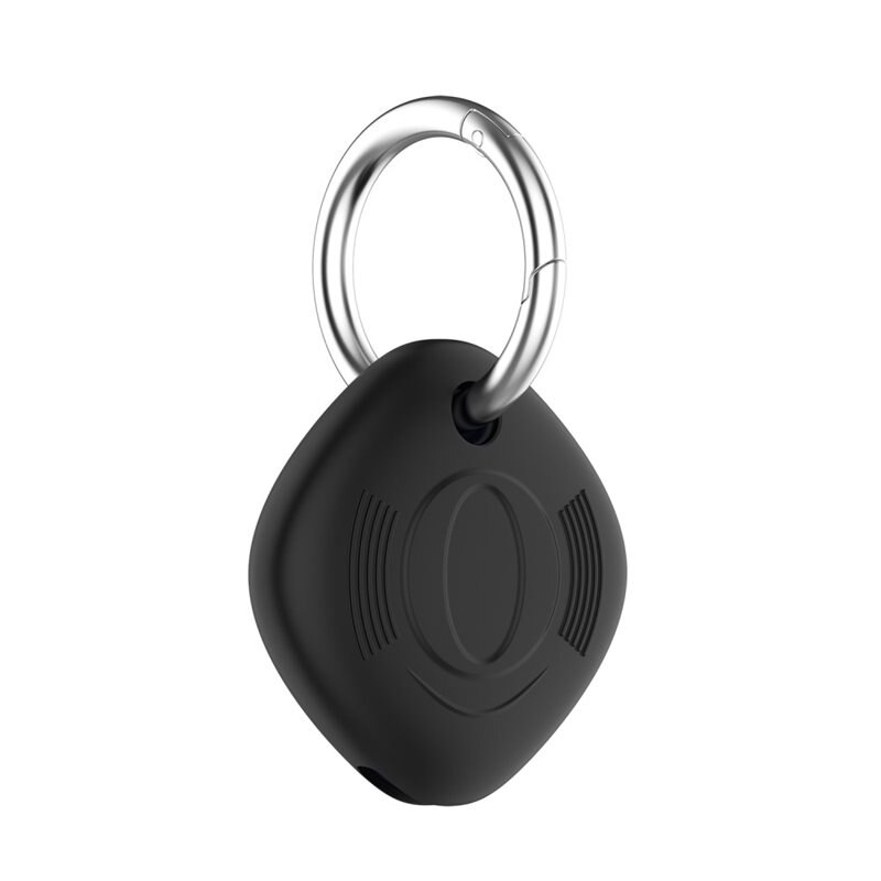 Nyckelring Silikon Samsung Galaxy SmartTag svart - Skyddande skal med nyckelring