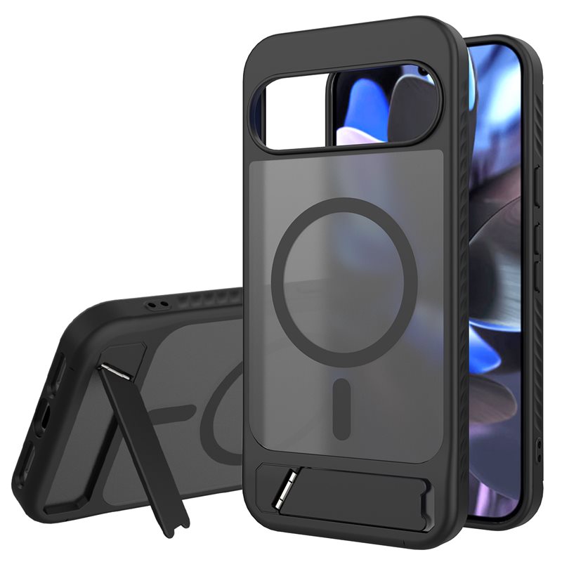 Magnetiskt Skal med Ställ Google Pixel 10 Pro XL Svart