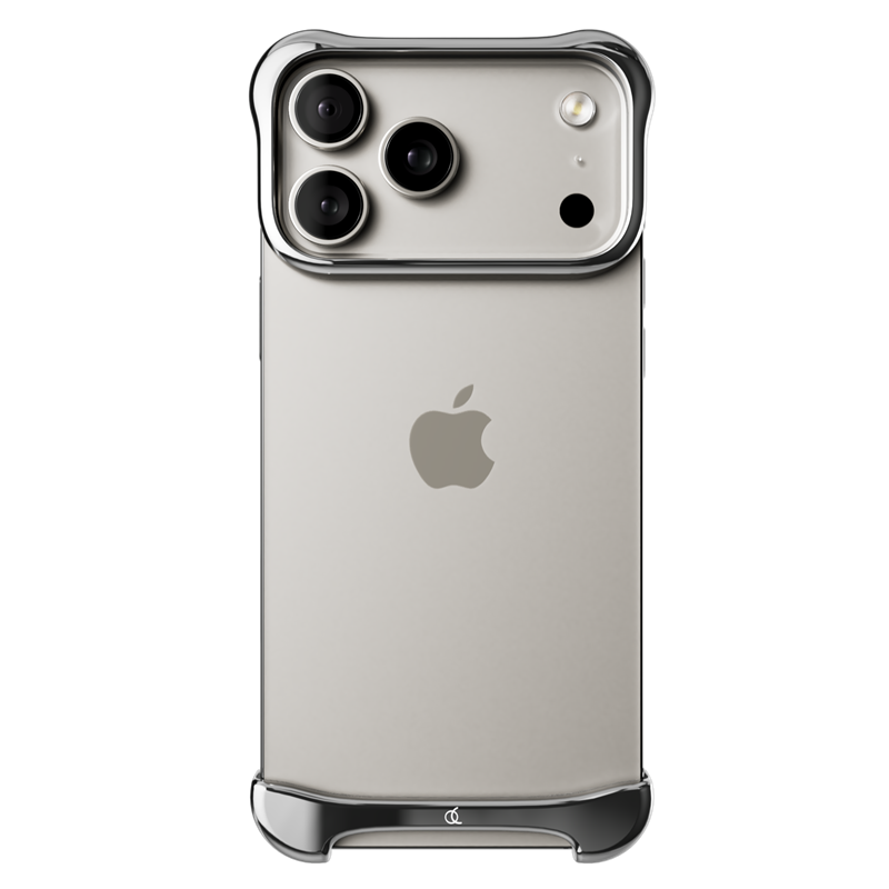 Arc Pulse Case Aluminum iPhone 17 Pro Polished Silver