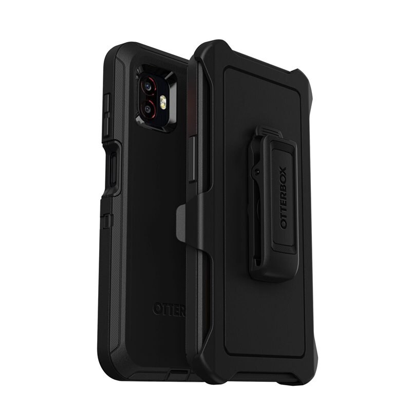 Otterbox Defender Skal Samsung Galaxy Xcover 6 Pro Svart - Skal med extremt stötskydd. Hölster med bältesklämma ingår