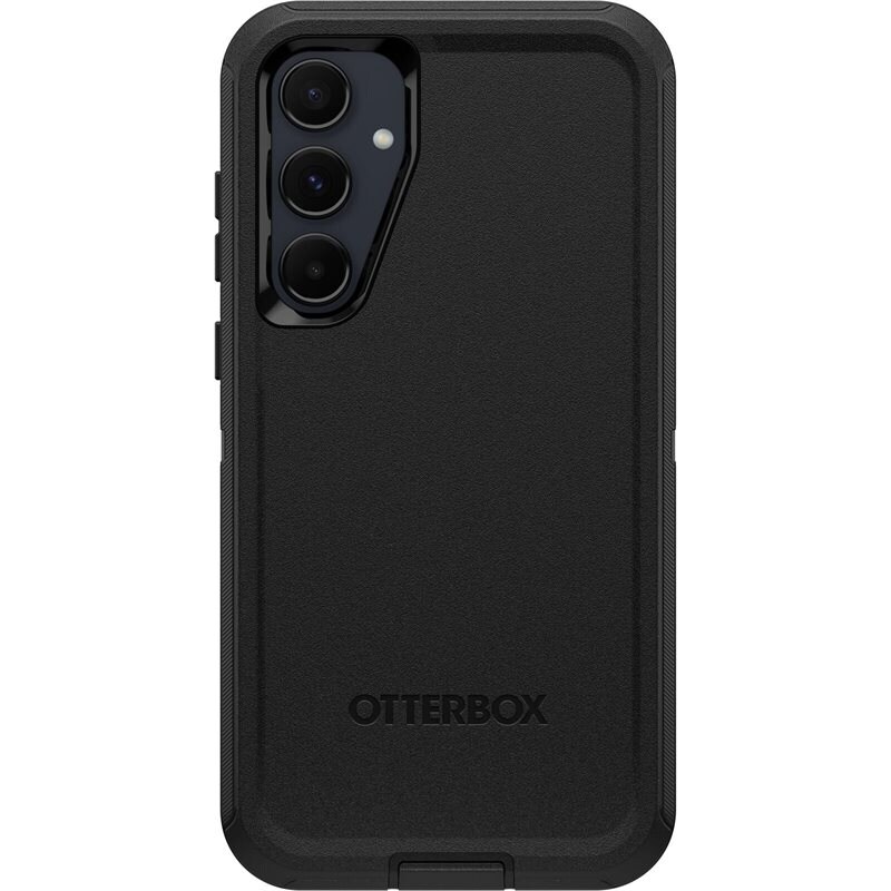 Otterbox Defender Skal Samsung Galaxy A55 Svart - Skal med extremt stötskydd. Hölster med bältesklämma ingår
