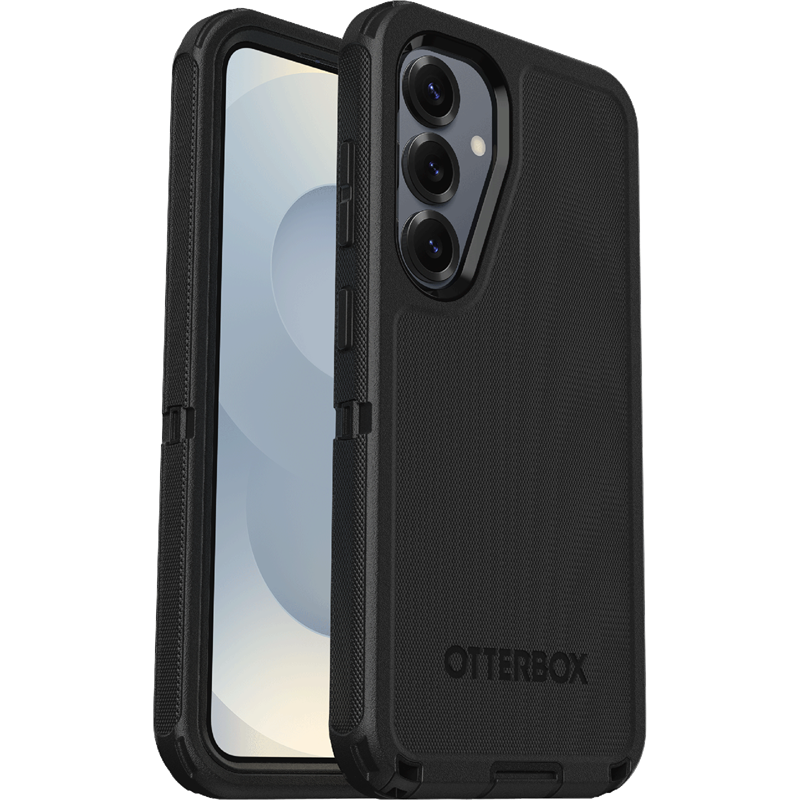 Otterbox Defender Skal Samsung Galaxy S24 Svart - Skal med extremt stötskydd. Hölster med bältesklämma ingår