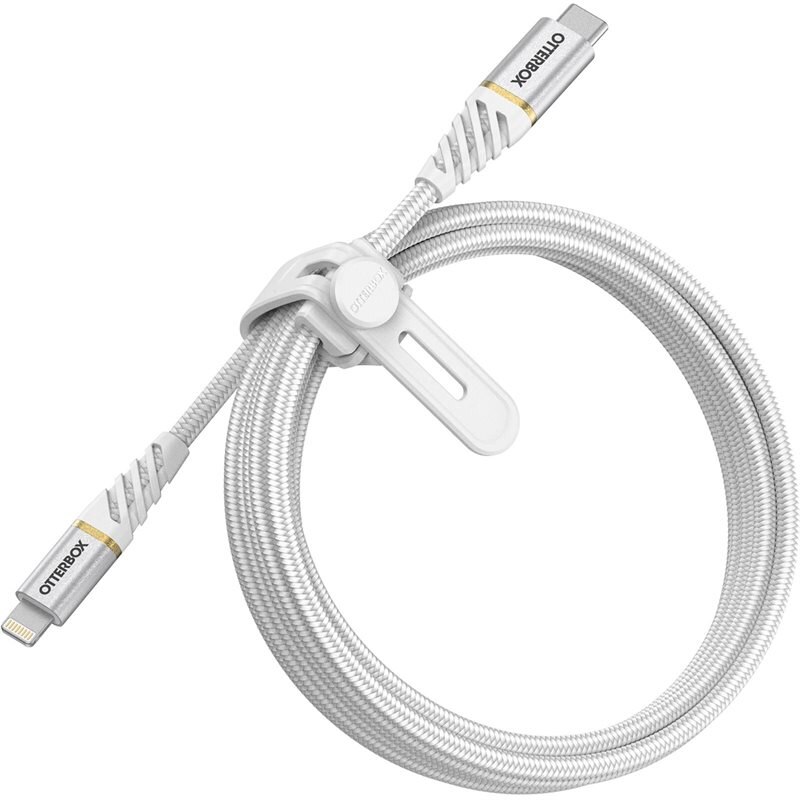 Otterbox USB-C -> Lightning Laddkabel 2m Premium Fast Charge vit