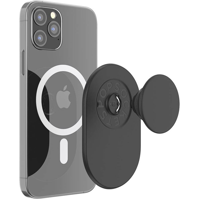 PopSockets PopGrip MagSafe Hållare/ställ Avtagbar Top - Black