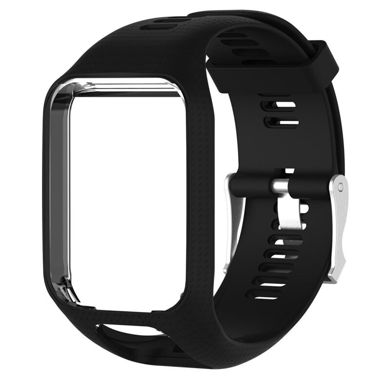 Silikonarmband TomTom Runner 2 svart - Sportigt armband perfekt för träningen