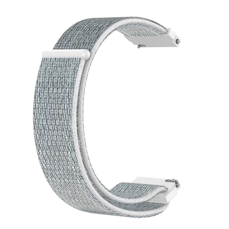 Nylonarmband Mobvoi Ticwatch Pro 5 Grå - Armband i skön och ventilerande nylon