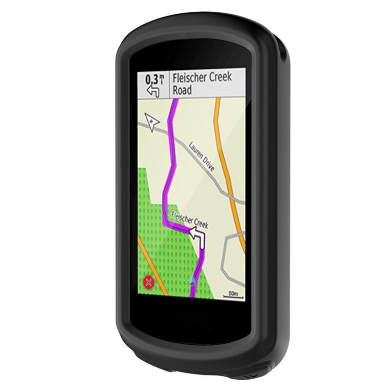 Silikonskal Garmin Edge 1030 svart - Skyddande skal