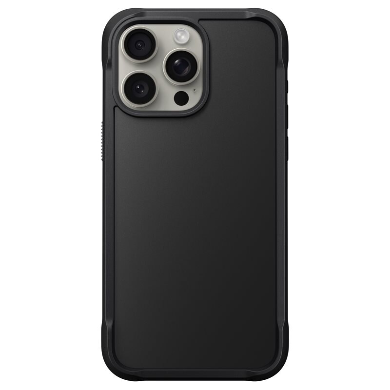 Nomad iPhone 15 Pro Max Rugged Case MagSafe Black - Mobilskal av högsta kvalitet