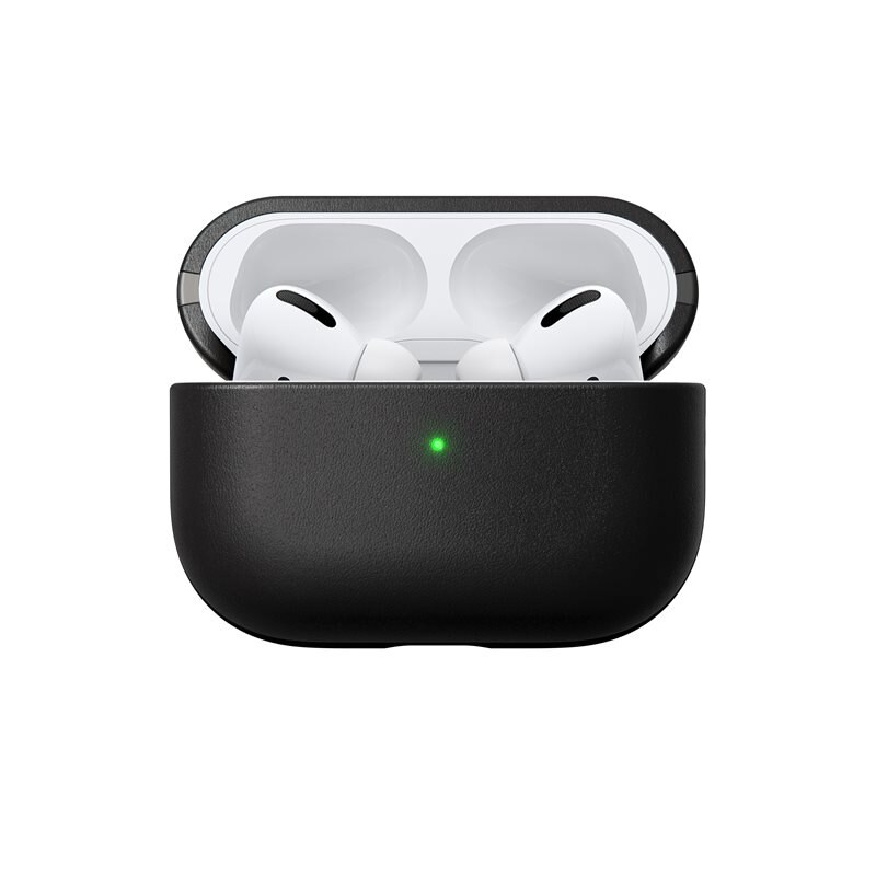 Nomad AirPods Pro 2 Modern Skal Horween Leather Svart - Skal i högkvalitativt läder