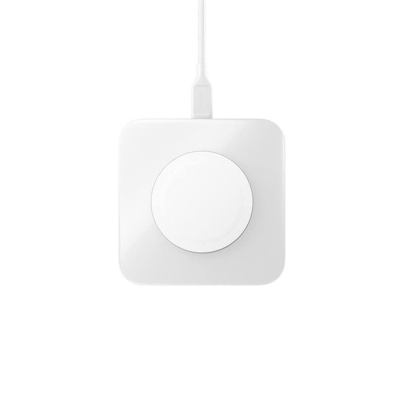 Nomad Base One Silver - Trådlös laddare med MagSafe