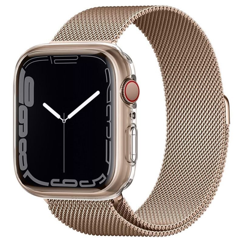 Spigen Apple Watch 44mm Case Liquid Crystal Clear - Skyddande skal