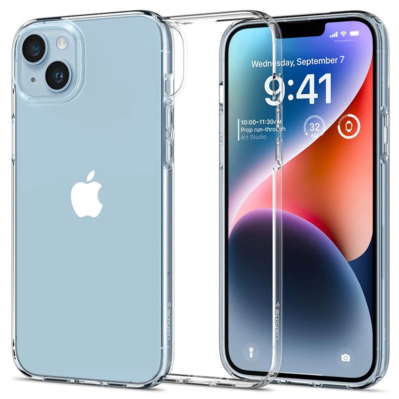 Spigen iPhone 14 Plus Skal Liquid genomskinlig - Mobilskal