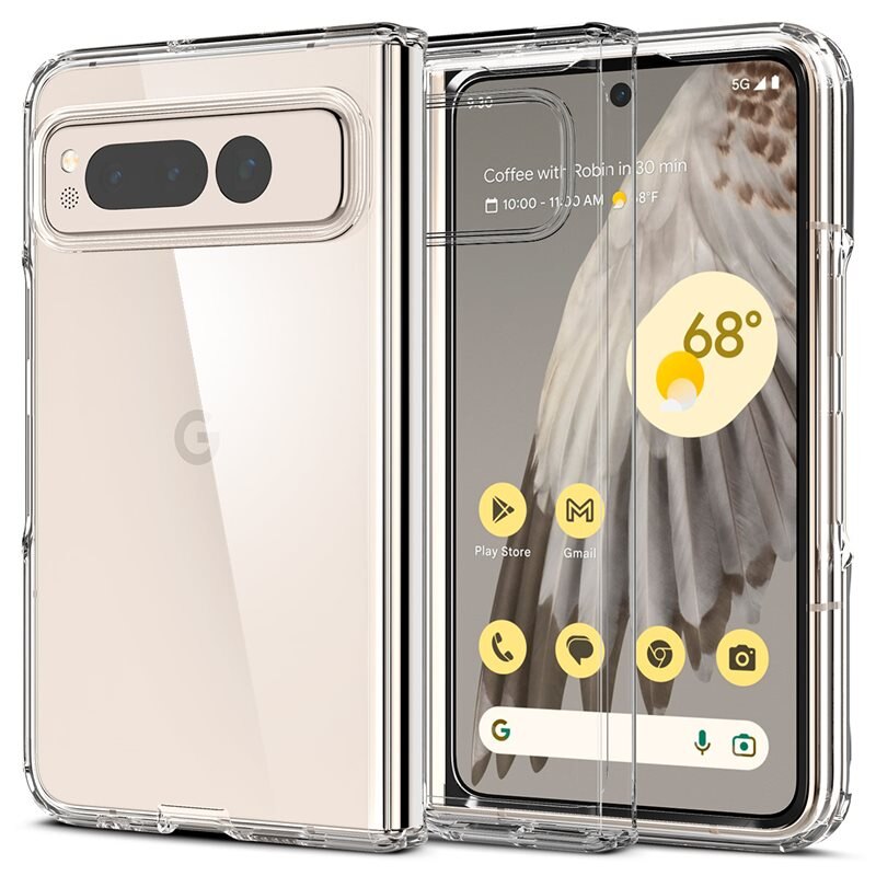 Spigen Google Pixel Fold Skal Ultra Hybrid genomskinlig