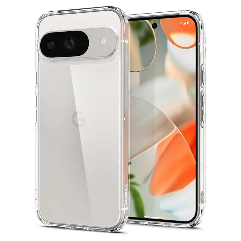 Spigen Google Pixel 9 Pro Case Ultra Hybrid Crystal Clear - Mobilskal
