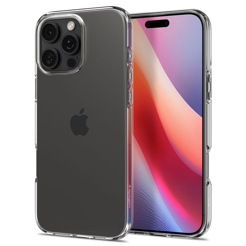 Spigen iPhone 16 Pro Max Case Liquid Crystal Clear - Mobilskal