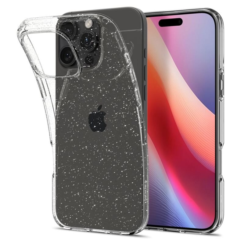 Spigen iPhone 16 Pro Case Liquid Crystal Glitter Crystal - Mobilskal
