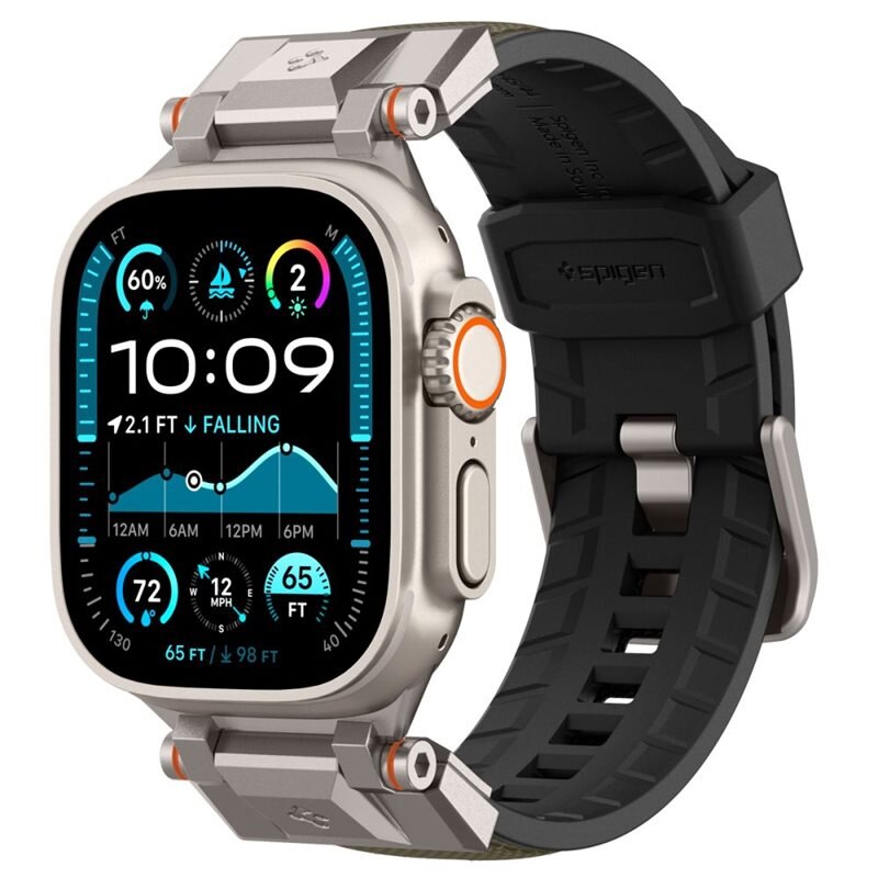 Spigen DuraPro Armor Apple Watch Series 10 46mm Military Green