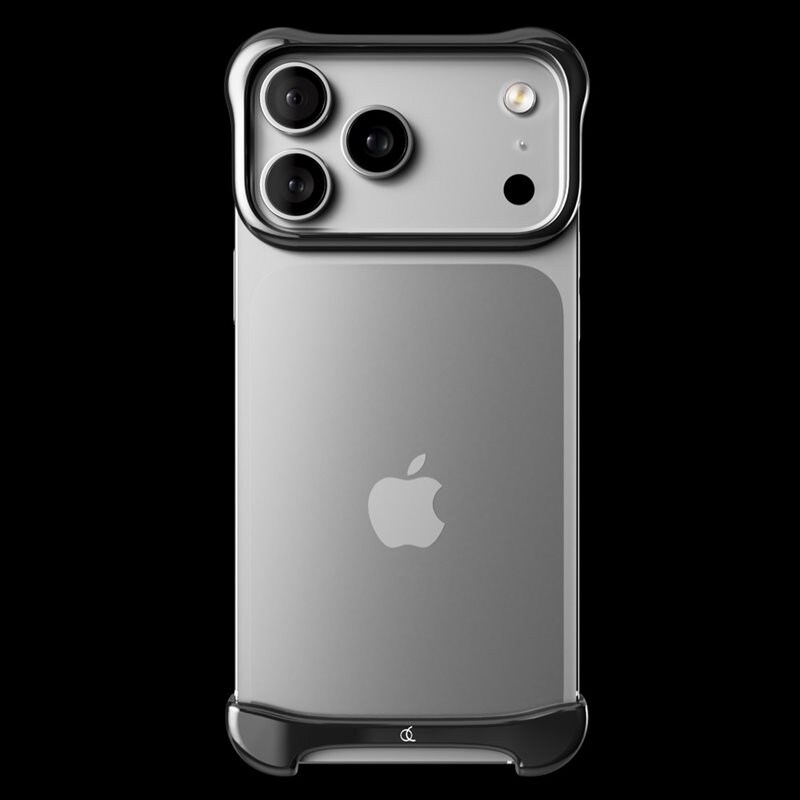 Arc Pulse Case Aluminum iPhone 17 Pro Max Polished Graphite