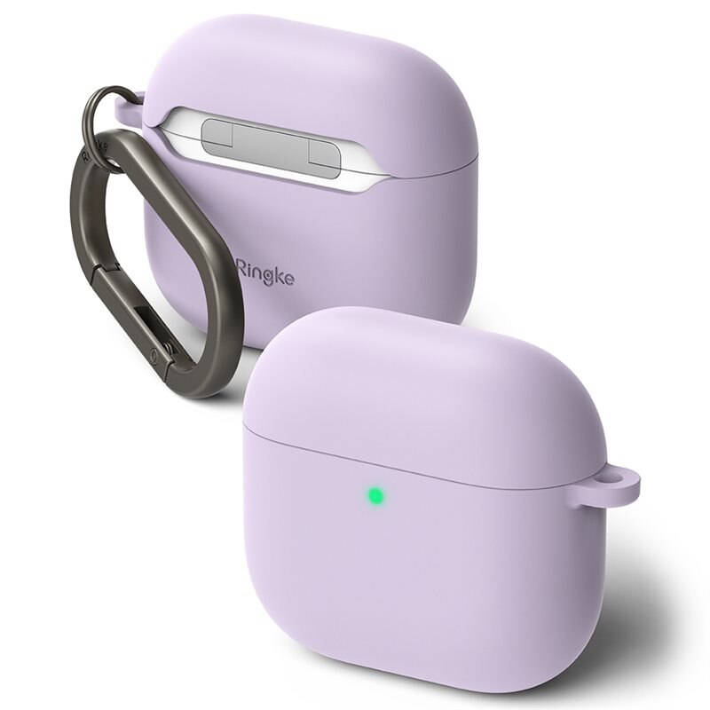 Ringke Silicone Skal Apple AirPods 4 Light Purple