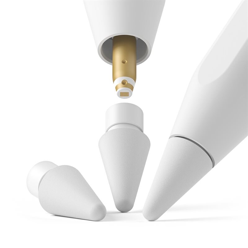 Ringke 2B Tip Apple Pencil (3-pack) vit