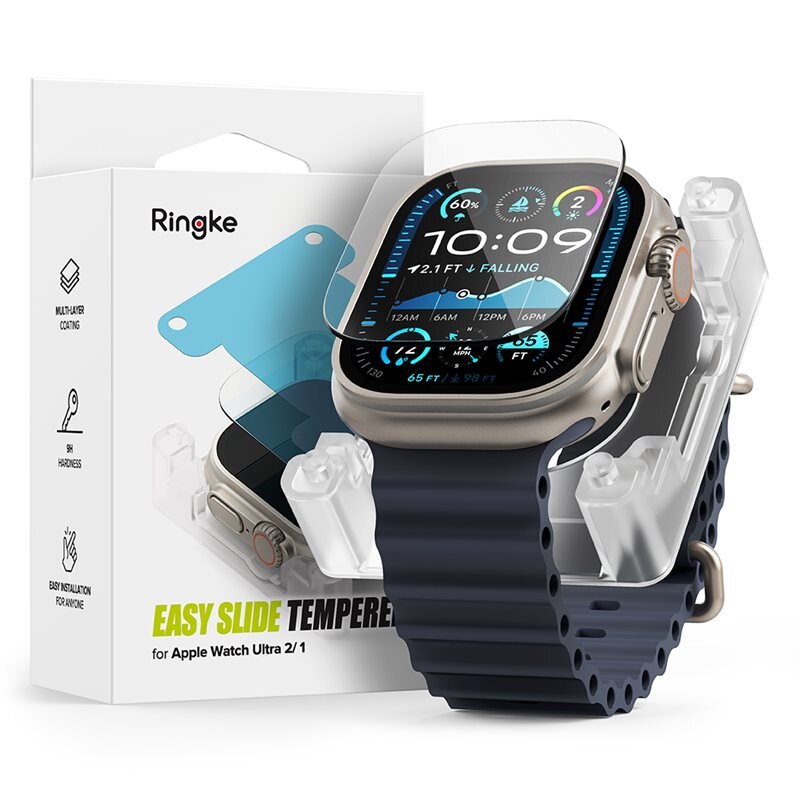 Ringke Easy Slide Glass (2-pack) Apple Watch Ultra 49mm 1st Gen