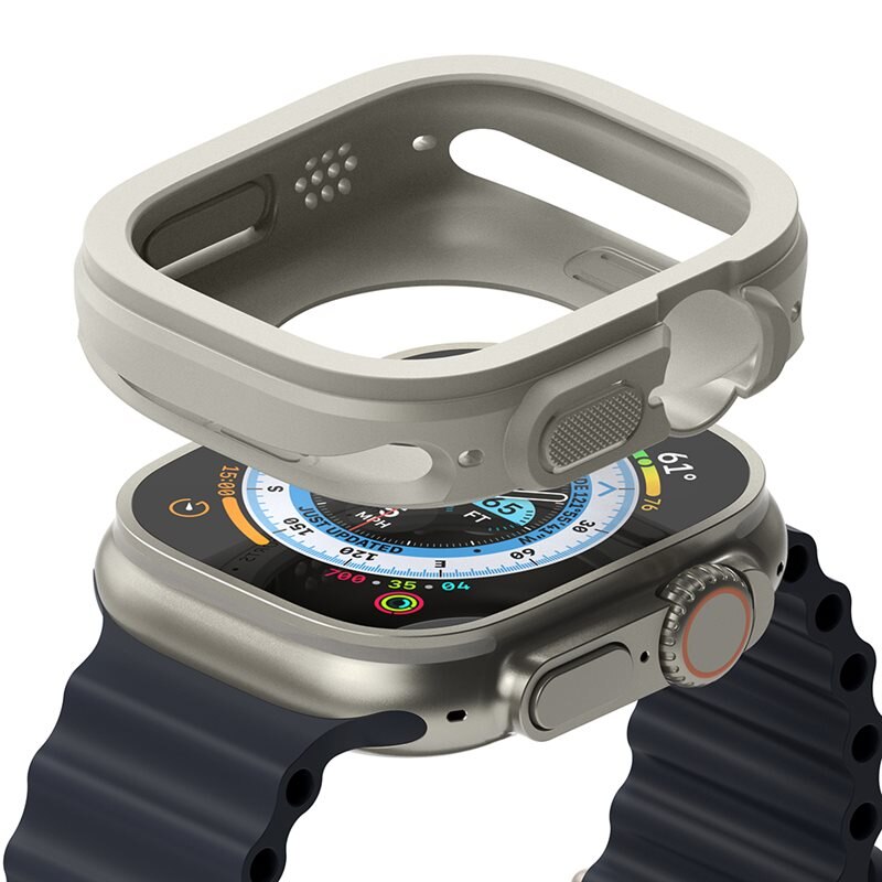 Ringke Air Sports Case Apple Watch Ultra 49mm 2nd Gen Warm Gray - Skyddande skal till din klocka