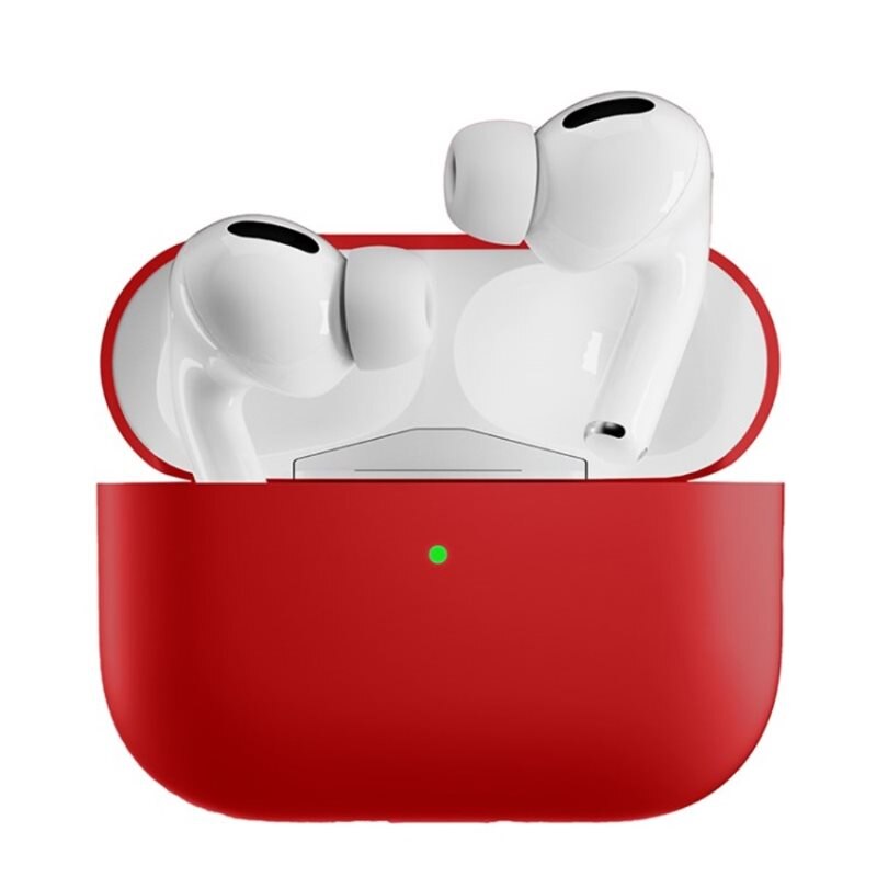 Silikonskal Apple AirPods Pro 2 röd - Skyddande skal