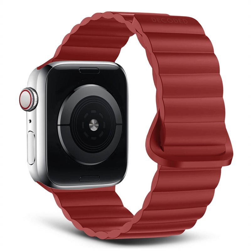 Decoded Silicone Traction Loop Strap Apple Watch 45mm Series 8 Astro Dust