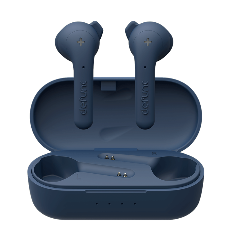 DeFunc TRUE Basic Blå - Trådlösa Hörlurar - True Wireless
