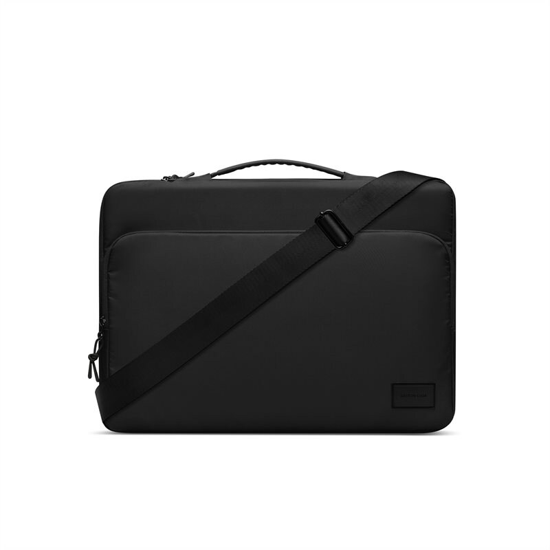 Gaston Luga Däsh Cushioned Laptop Briefcase 16" Svart