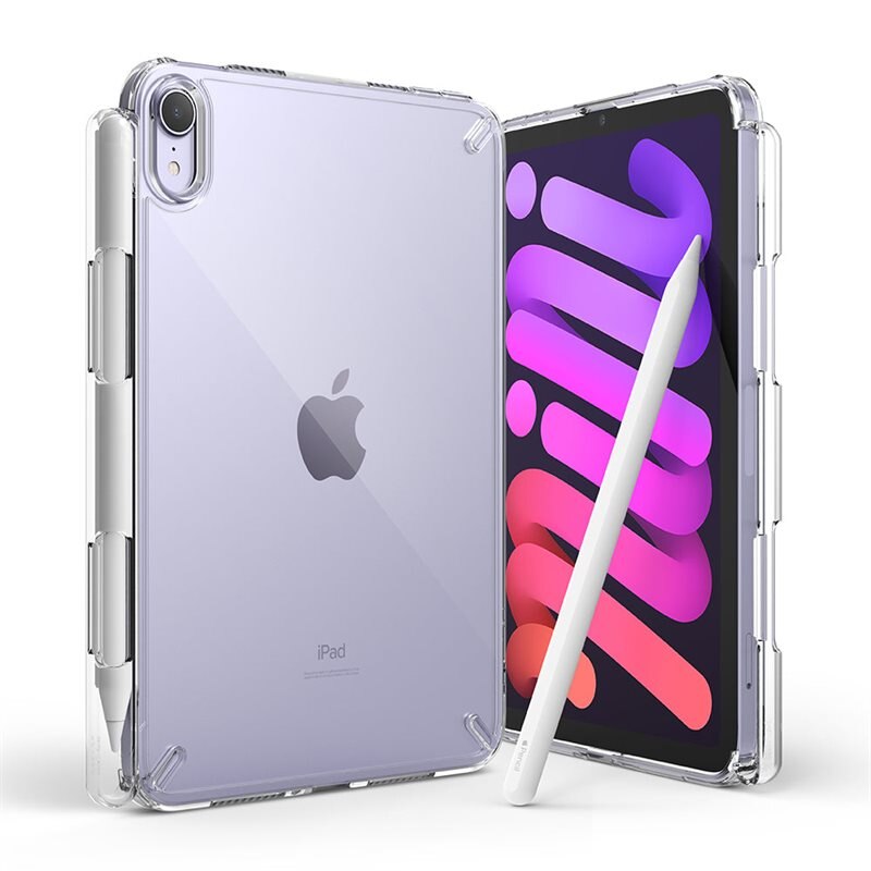 Ringke Fusion Case Apple iPad Mini 7th Gen (2024) Clear - Skyddande skal - Fodral