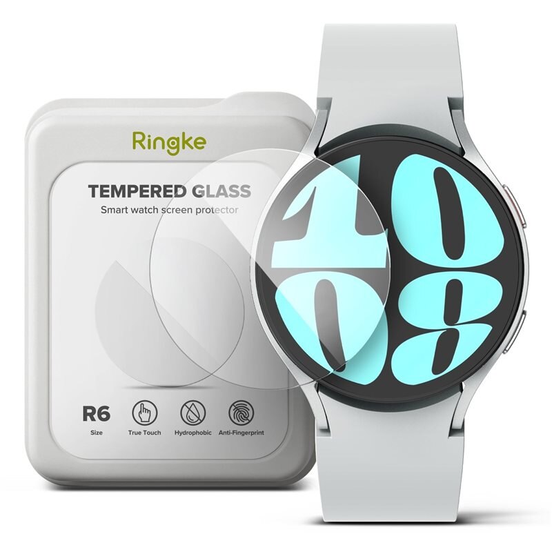 Ringke Screen Tempered Glass Samsung Galaxy Watch 5 44mm (4-pack) - Skärmskydd i härdat glas