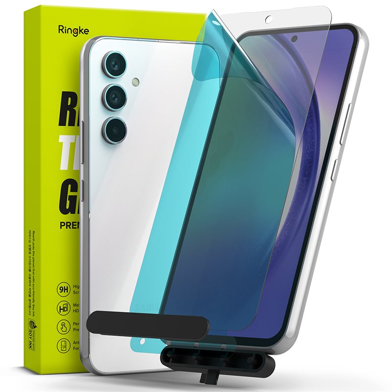 Ringke Skärmskydd Glass Samsung Galaxy A54 (2-pack) - Skärmskydd i härdat glas - Enkel installation