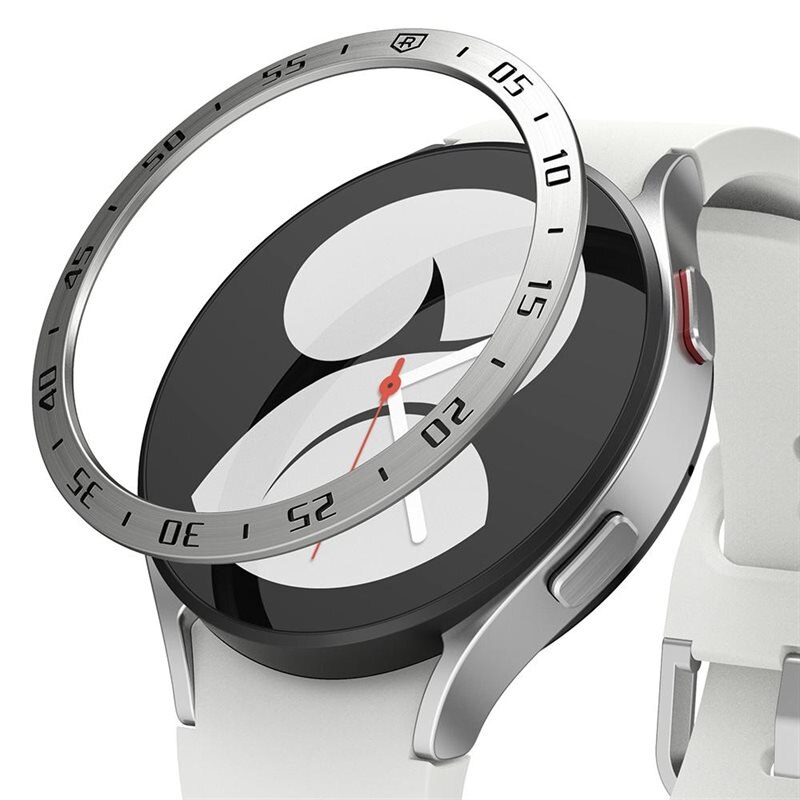Ringke Bezel Styling skyddsram Samsung Galaxy Watch 5 44mm Silver - Styla din klocka med skyddande skal