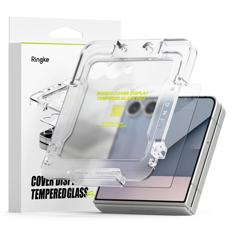Ringke Cover Display Tempered Glass Pro Samsung Galaxy Z Flip 7 (2-pack)