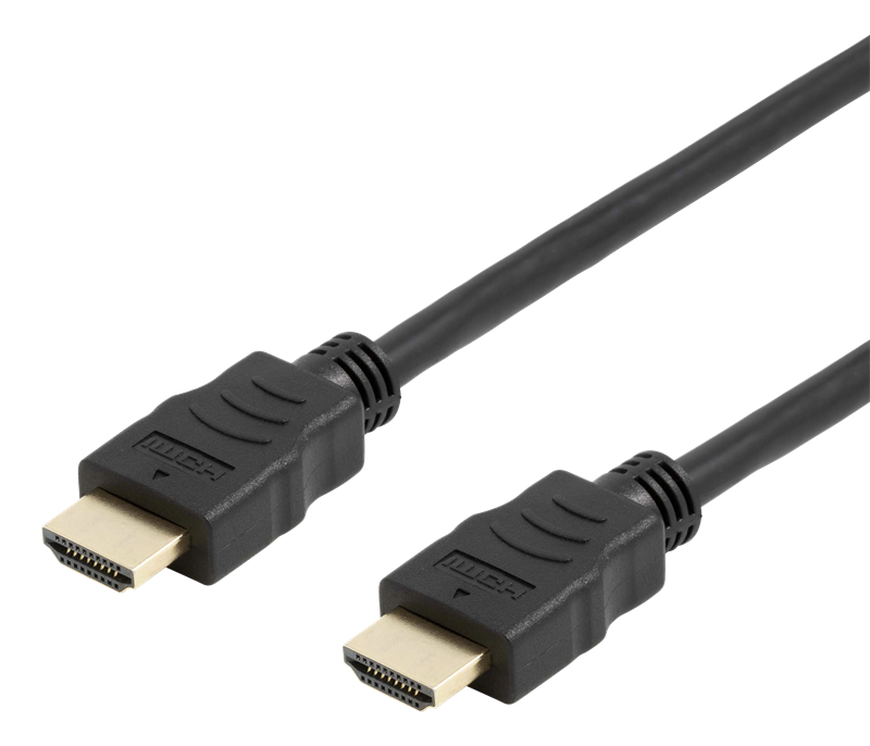 Deltaco Flexibel HDMI-kabel High-Speed 4K UHD 30Hz 5m