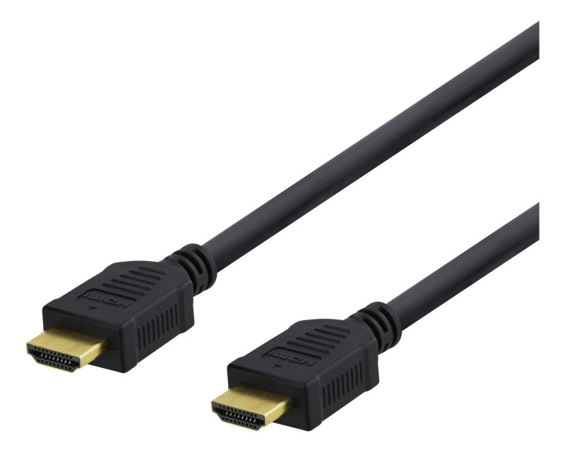 Deltaco HDMI-kabel High-Speed med Ethernet 4K UHD 10m