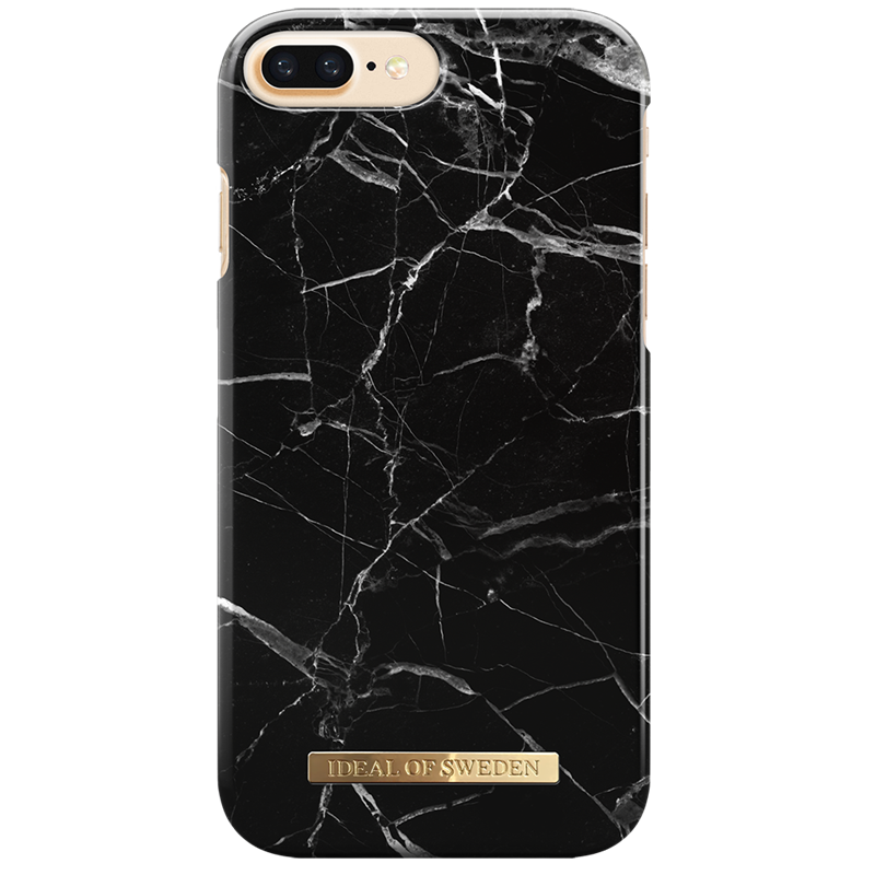 iDeal Of Sweden Fashion Skal iPhone 6/6S/7/8 Plus Svart Marmor - Snyggt mobilskal - Designskal