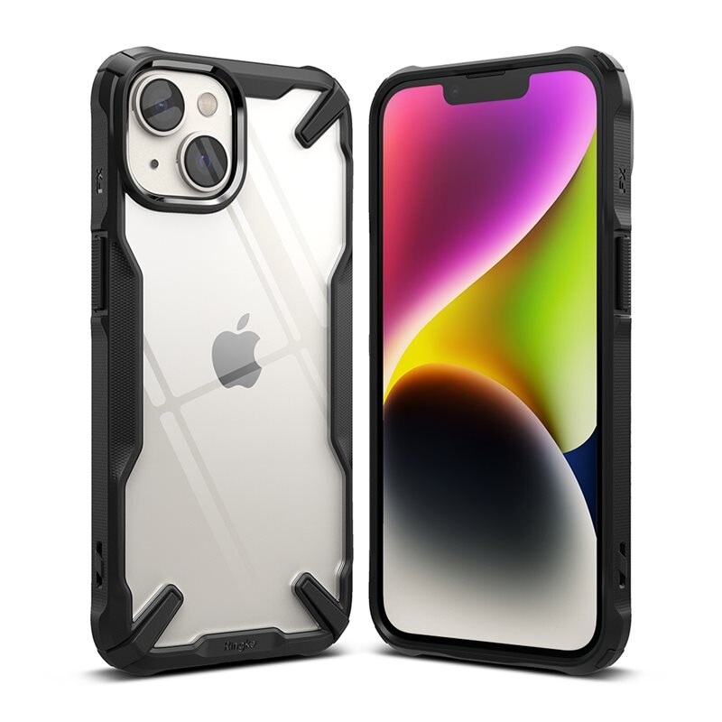 Ringke Fusion X Skal iPhone 14 Plus Svart - Mobilskal i tuff design