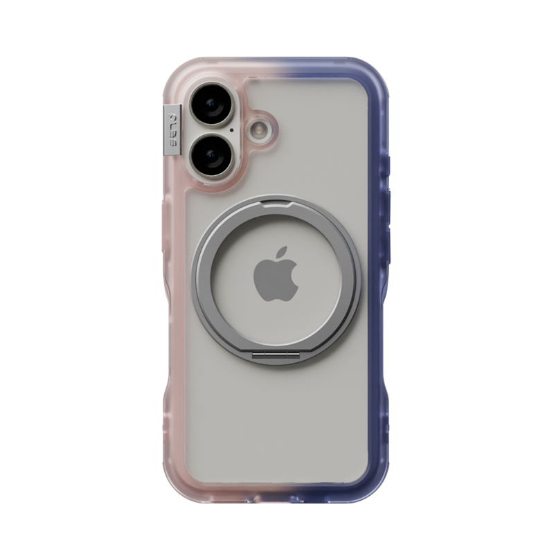PLES Arche MagSafe Stand Skal iPhone 16 Pink/Future Dusk