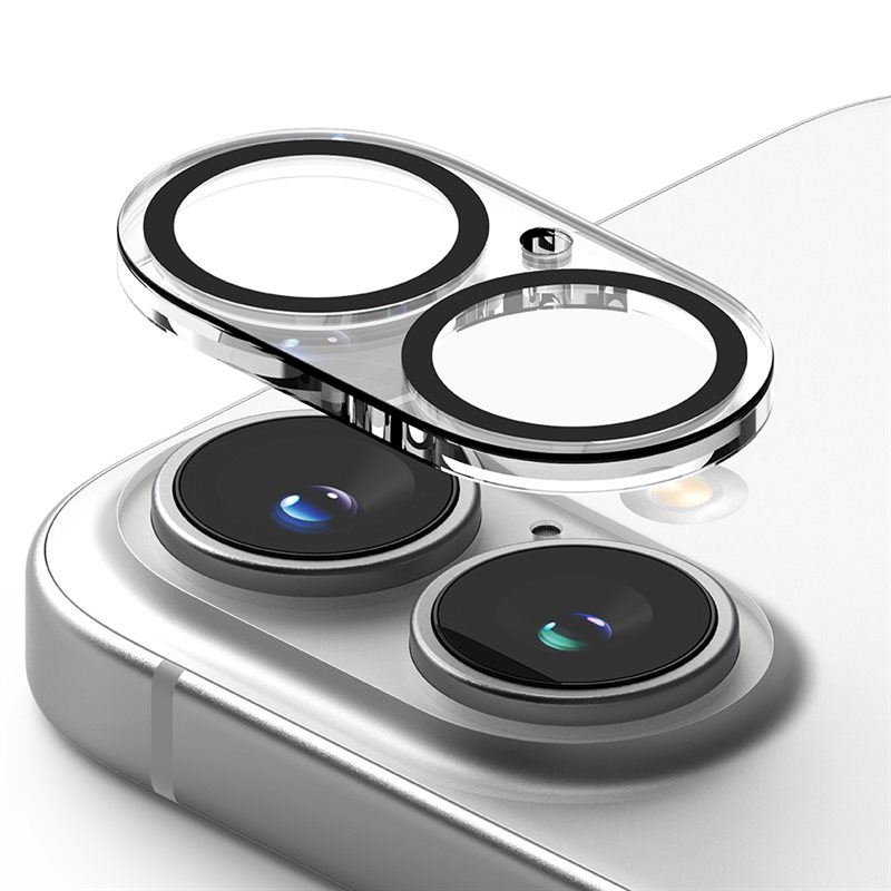 Ringke Camera Protector Glass iPhone 16 Plus (2-pack) - Kameraskydd - Linsskydd - Hög kvalitet