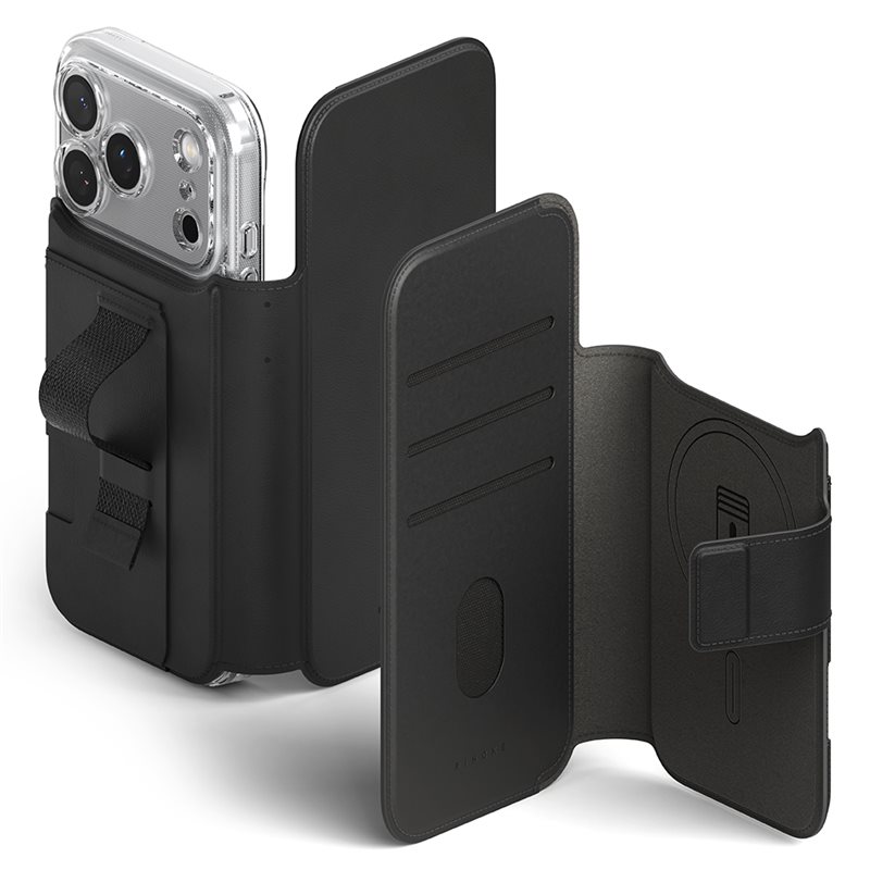 Ringke Folio Grip Wallet Magnetic iPhone 17 Pro Max Black