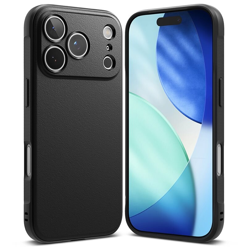 Ringke Onyx Case iPhone 17 Pro Black - Mobilskal i snygg design