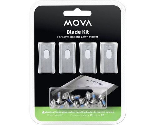Mova Gräsklipparknivar 12-pack Mova M1000