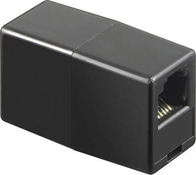 Deltaco Network connector 8P/8C RJ45 svart