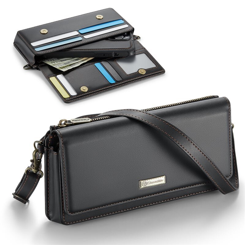 CaseMe Crossbody Väska Universal svart