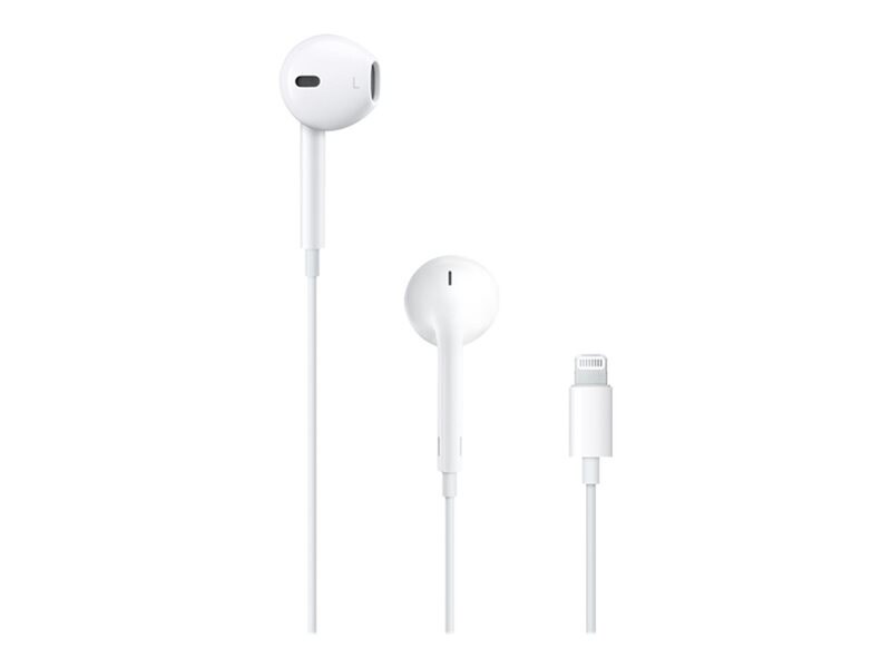 Apple EarPods Lightning-kontakt vit