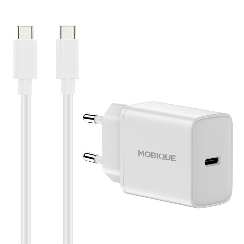 Komplett laddare OnePlus Nord CE5 - 2m kabel & väggladdare USB-C Vit