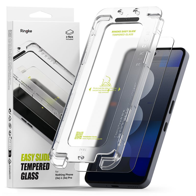 Ringke Easy Slide Glass (2-pack) Nothing Phone 3a Pro